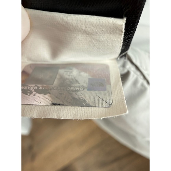 The North Face Womens Stretch Down Hooded Jacket Light Grey XL Puffer Outdoors - Picture 9 of 13